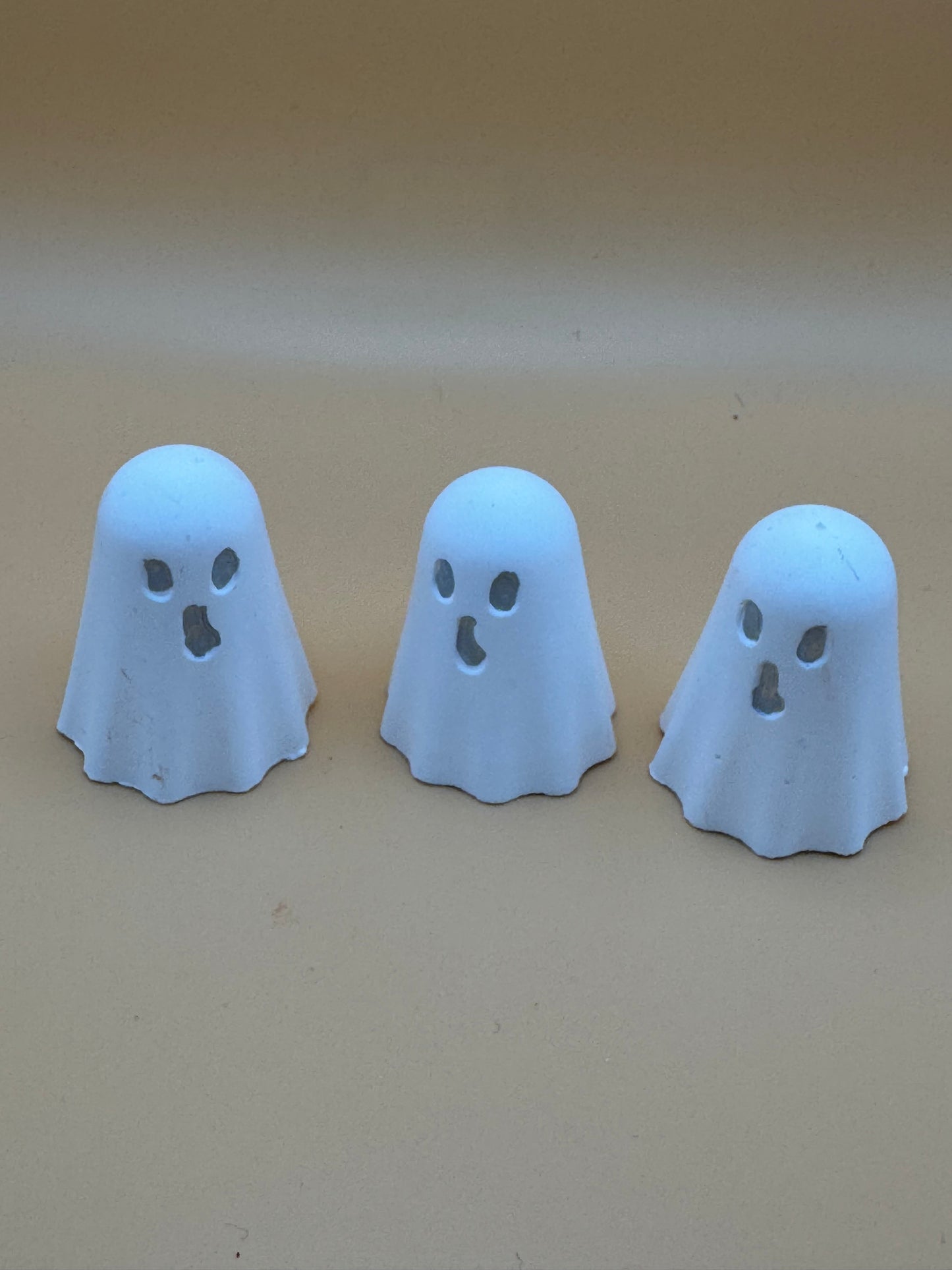 Too cute to be spooky resincrete ghosts