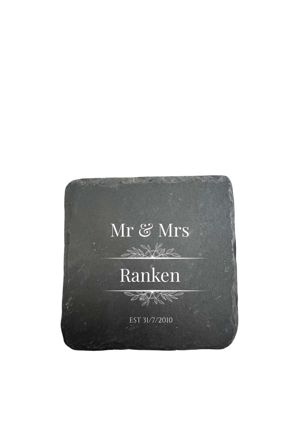 Personalised Slate coaster