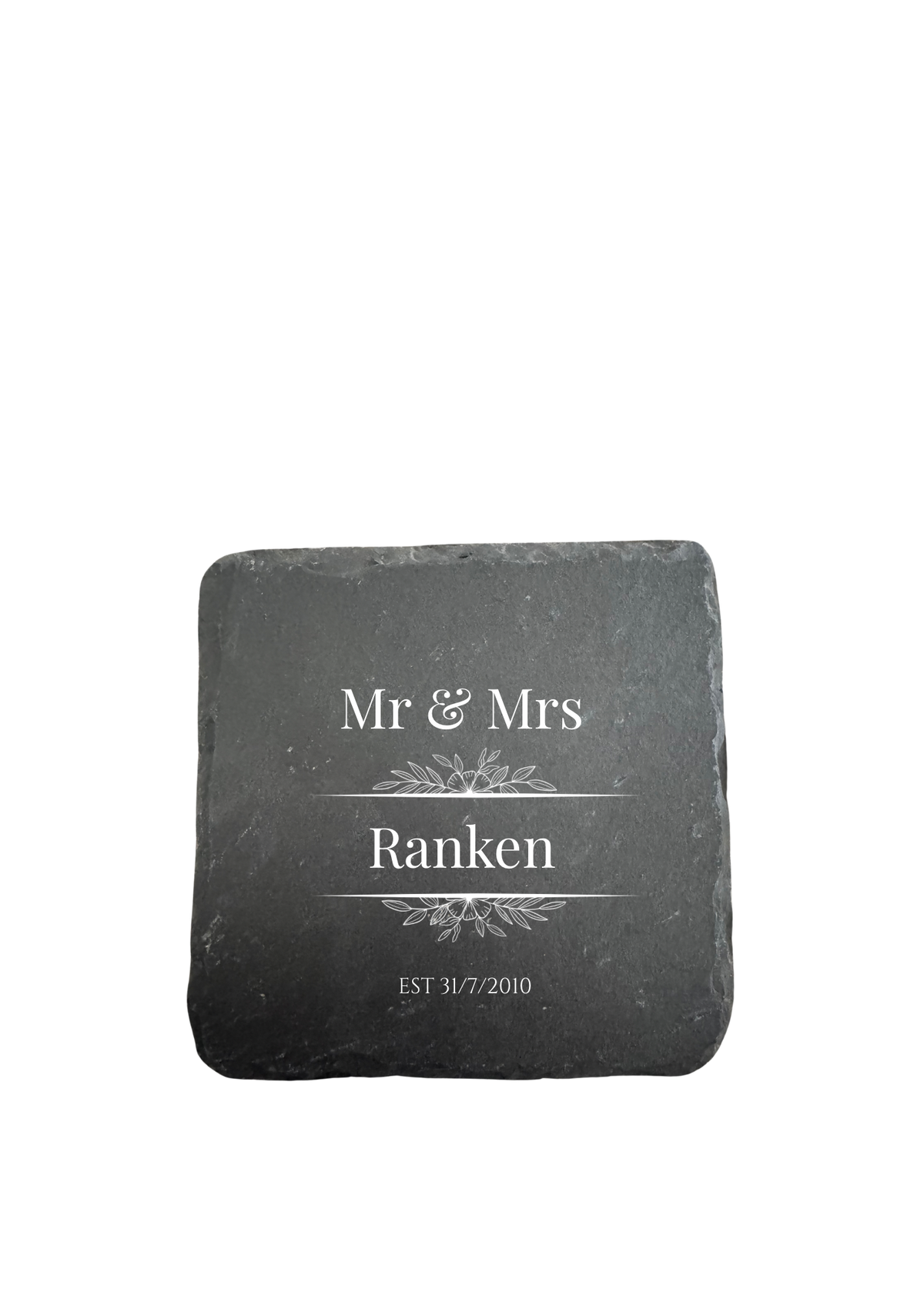Personalised Slate coaster