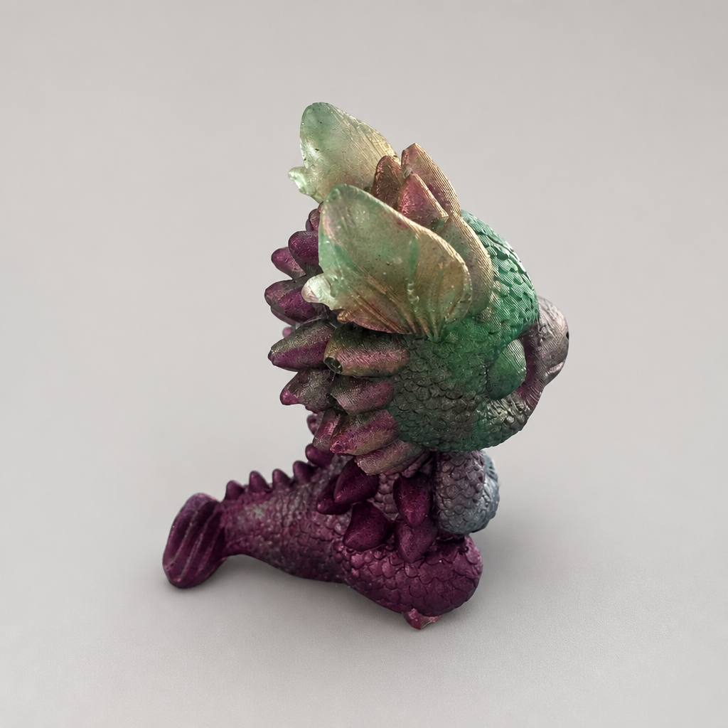 Small resin dragon figure
