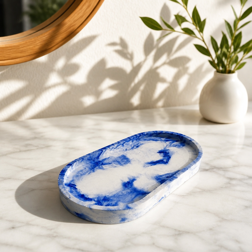 Ecoresin jewellery trays