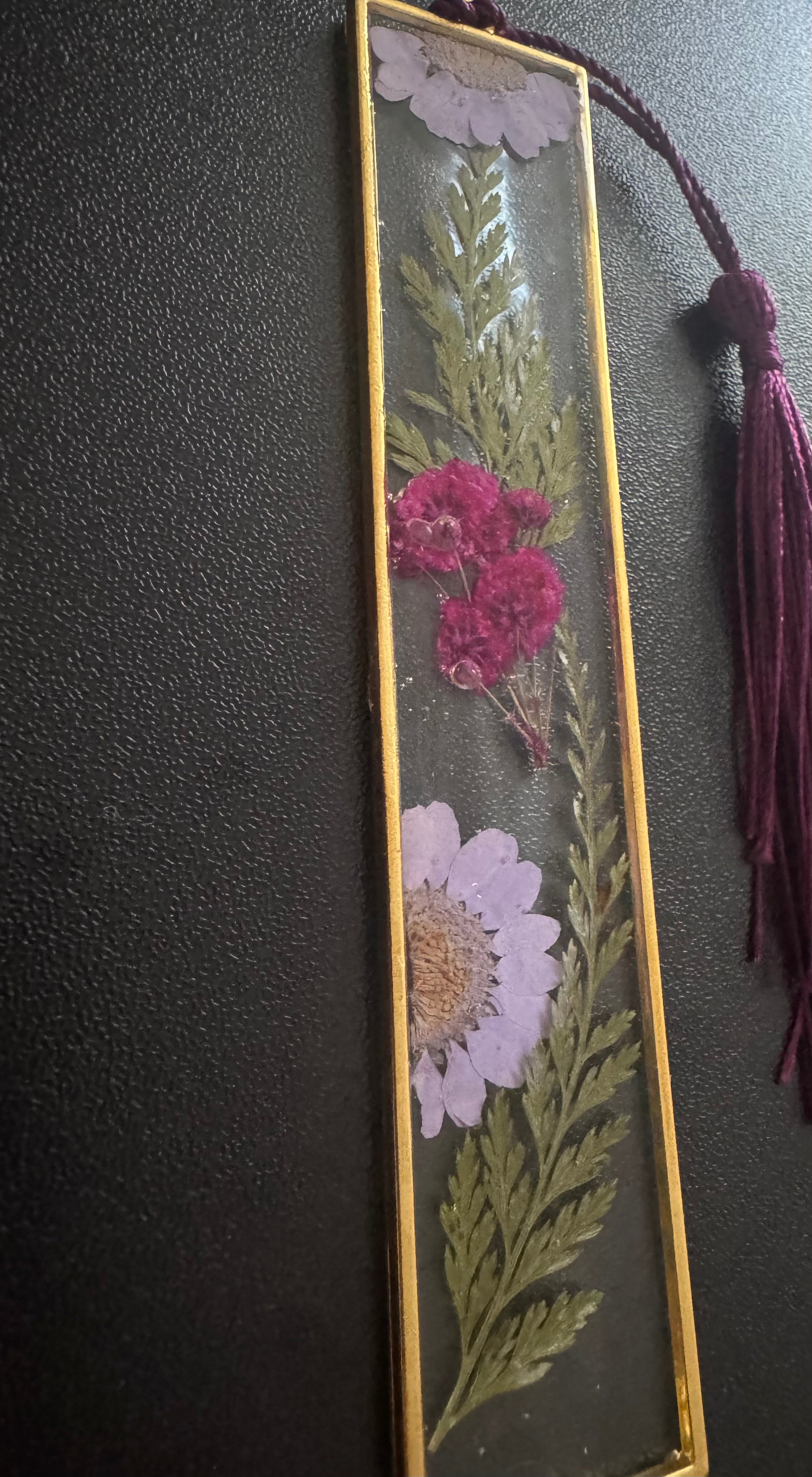 Resin bookmarks