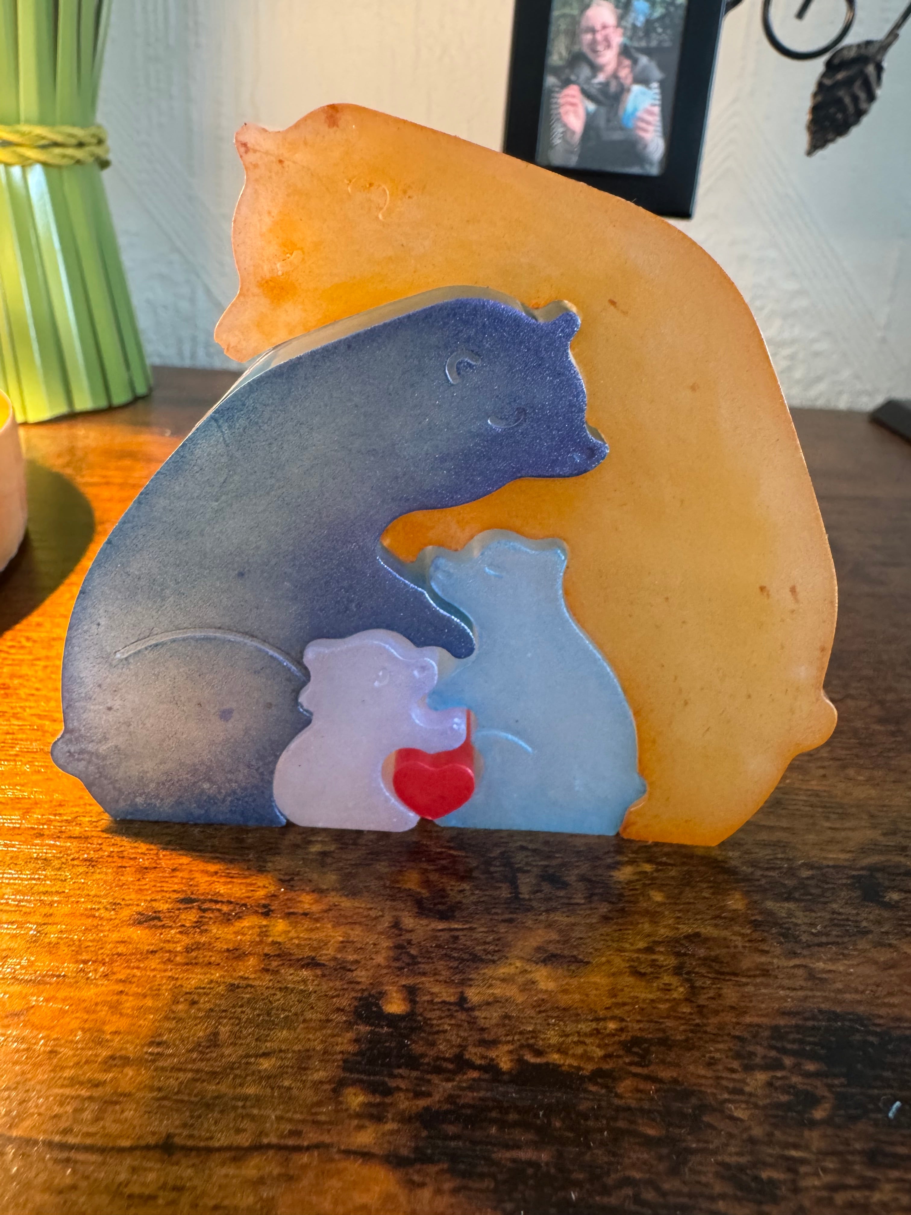 Resin animal families