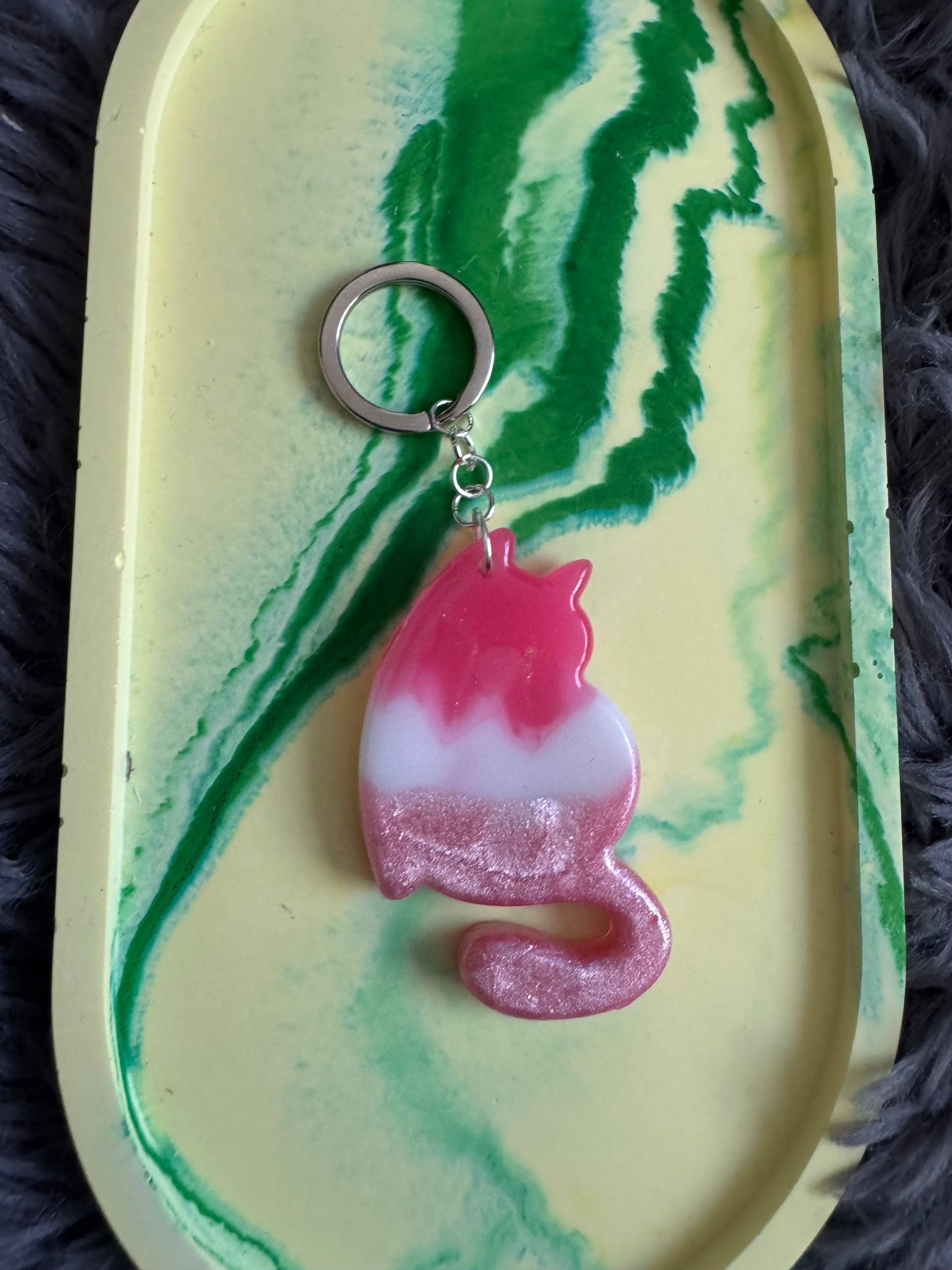 Cat keyrings