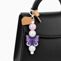 Beaded bag charm or keyring