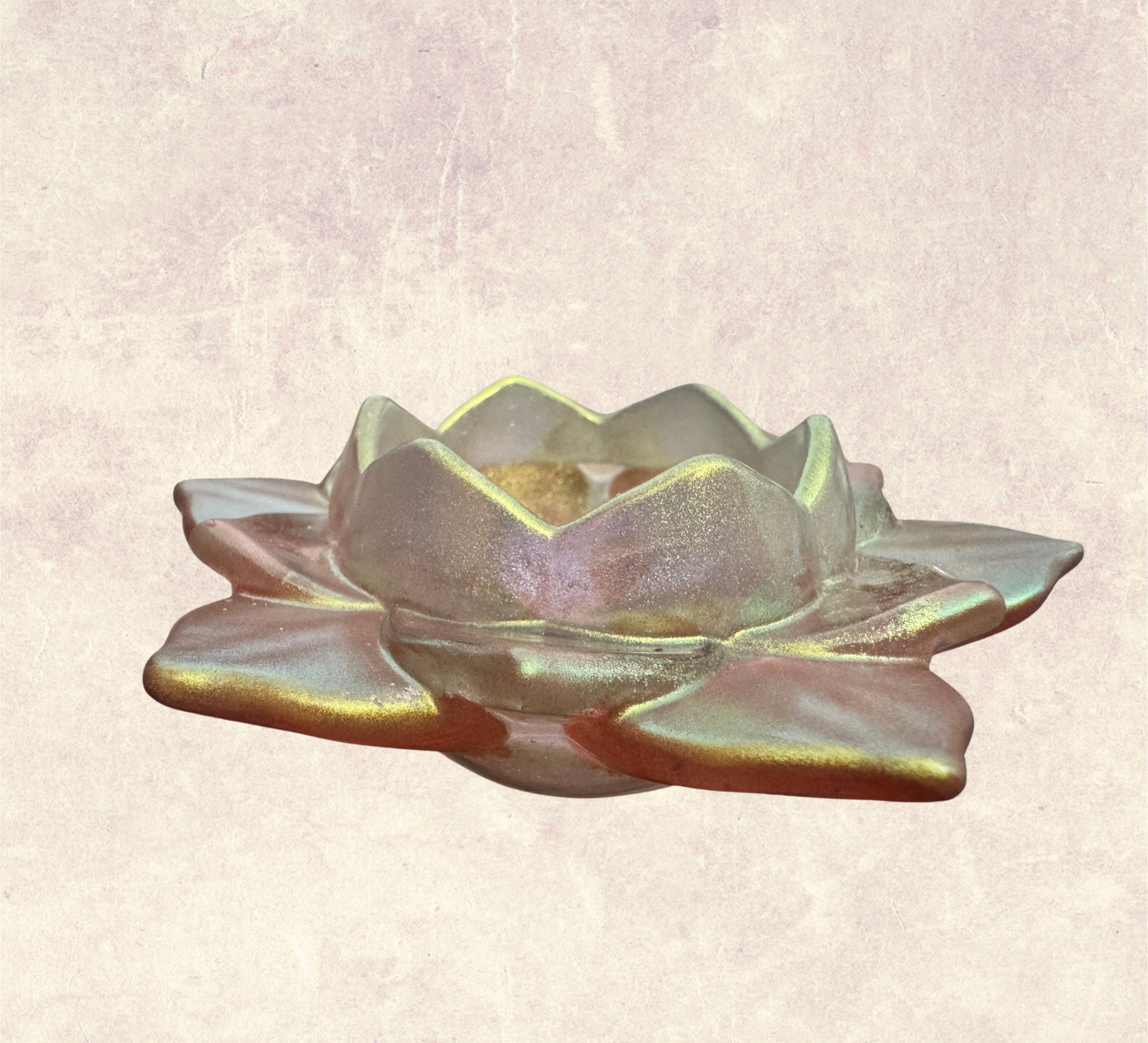 Lotus tea light holder