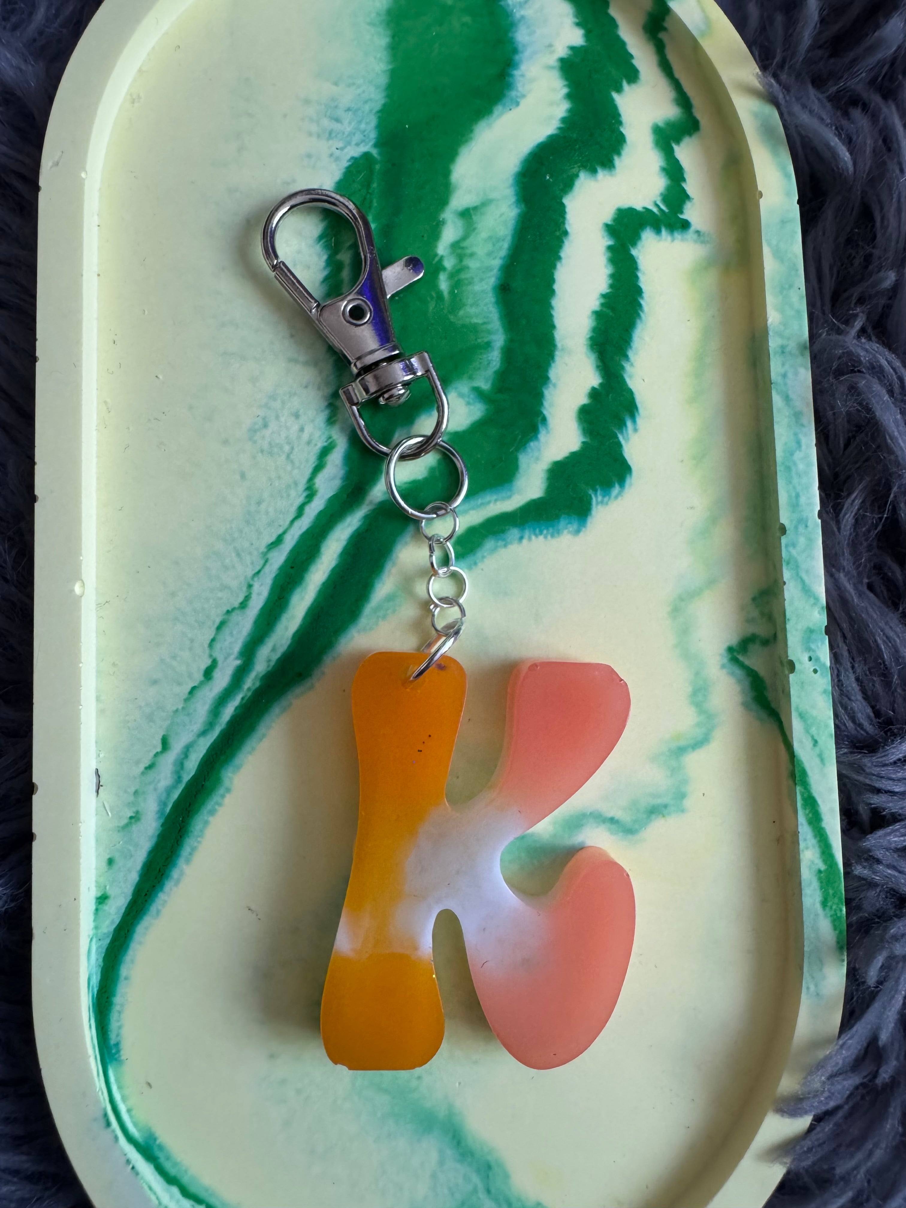 Letter Keyrings