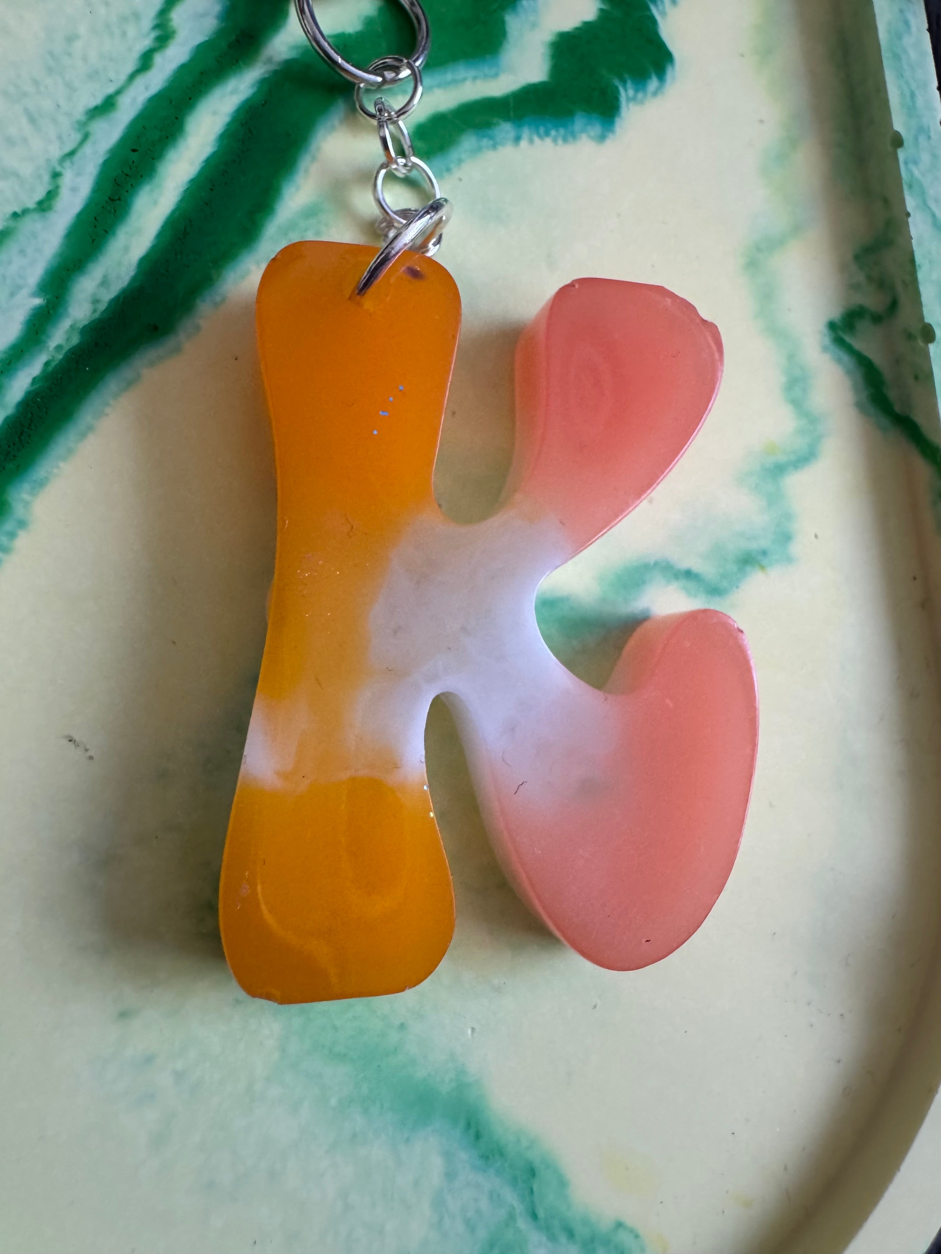 Letter Keyrings
