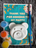Paint your own party favours