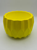 Yellow Ecoresin pot