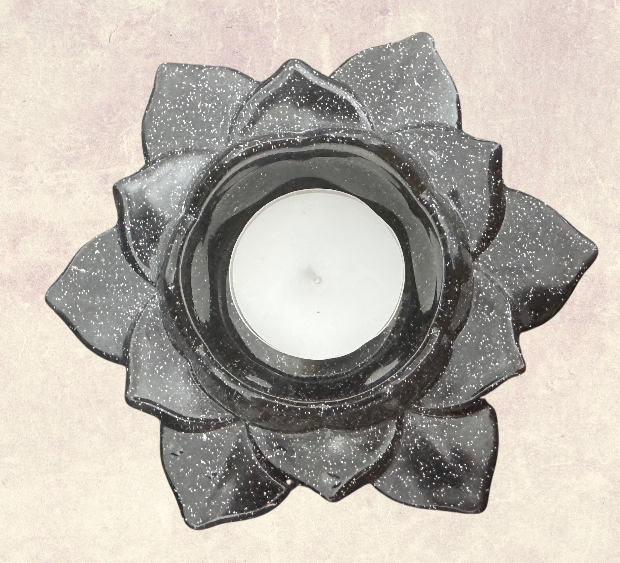 Lotus tea light holder