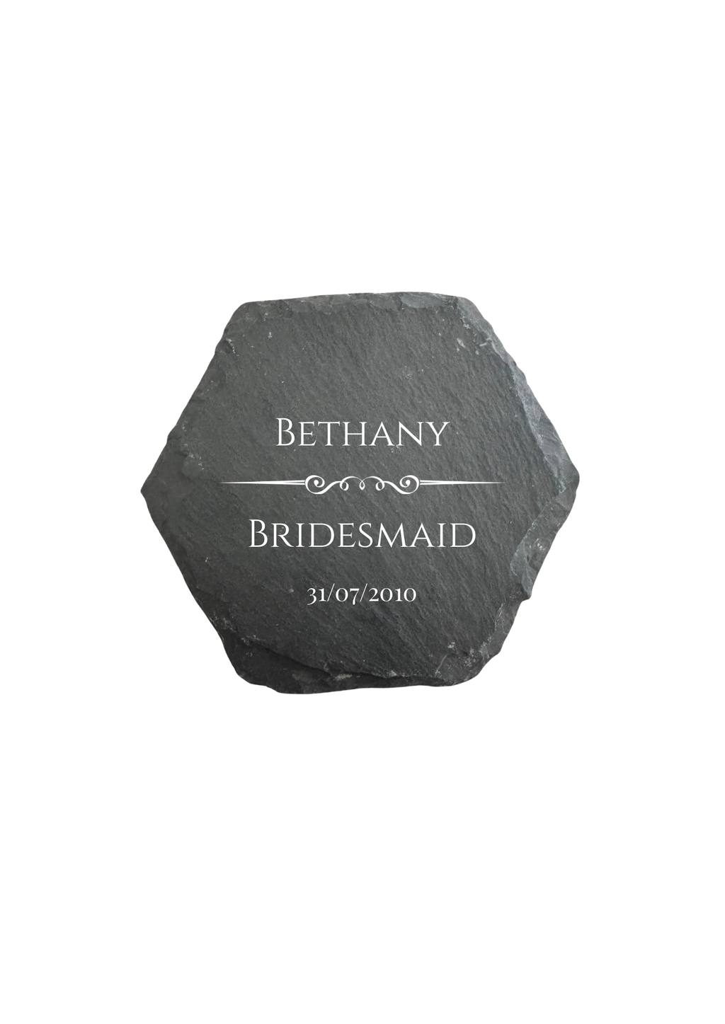 Personalised Slate coaster