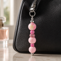 Beaded bag charm or keyring