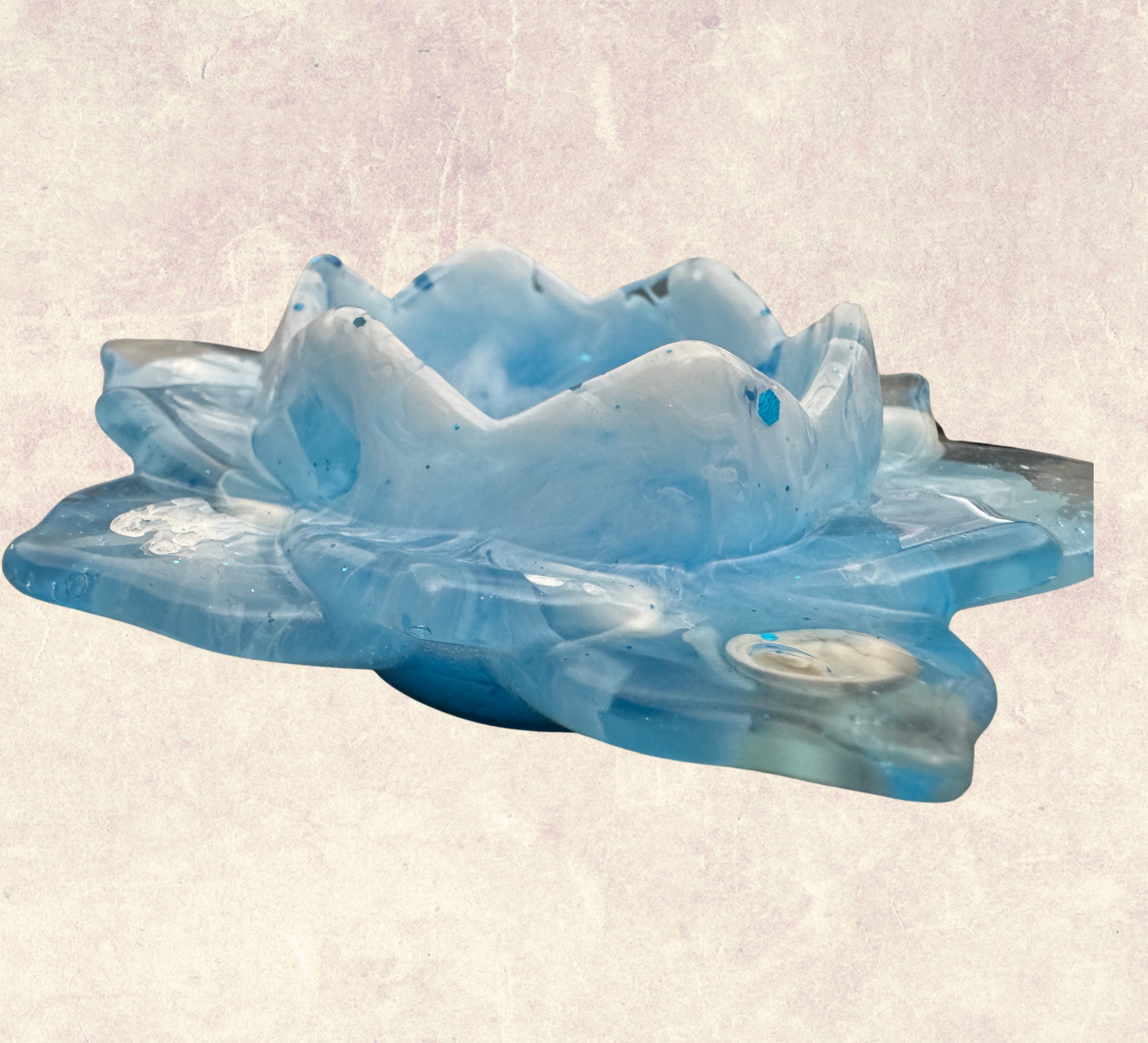 Lotus tea light holder