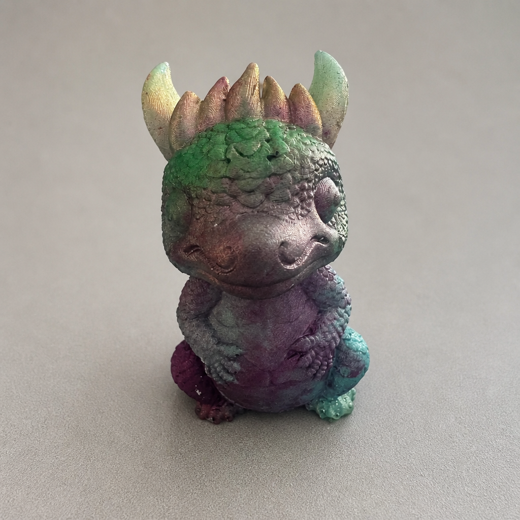 Small resin dragon figure