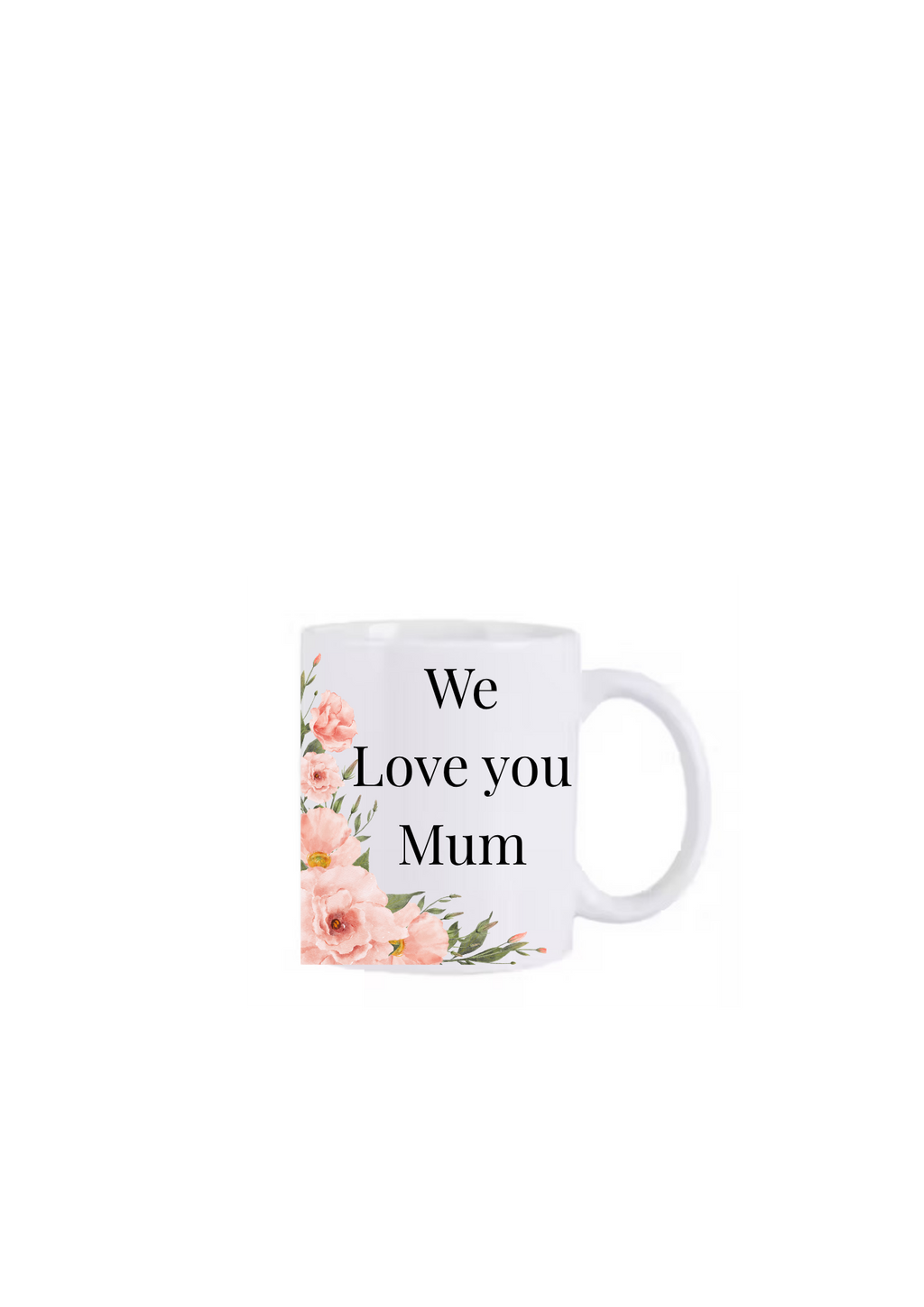 Personalised sublimated mugs with matching coaster, perfect gift set