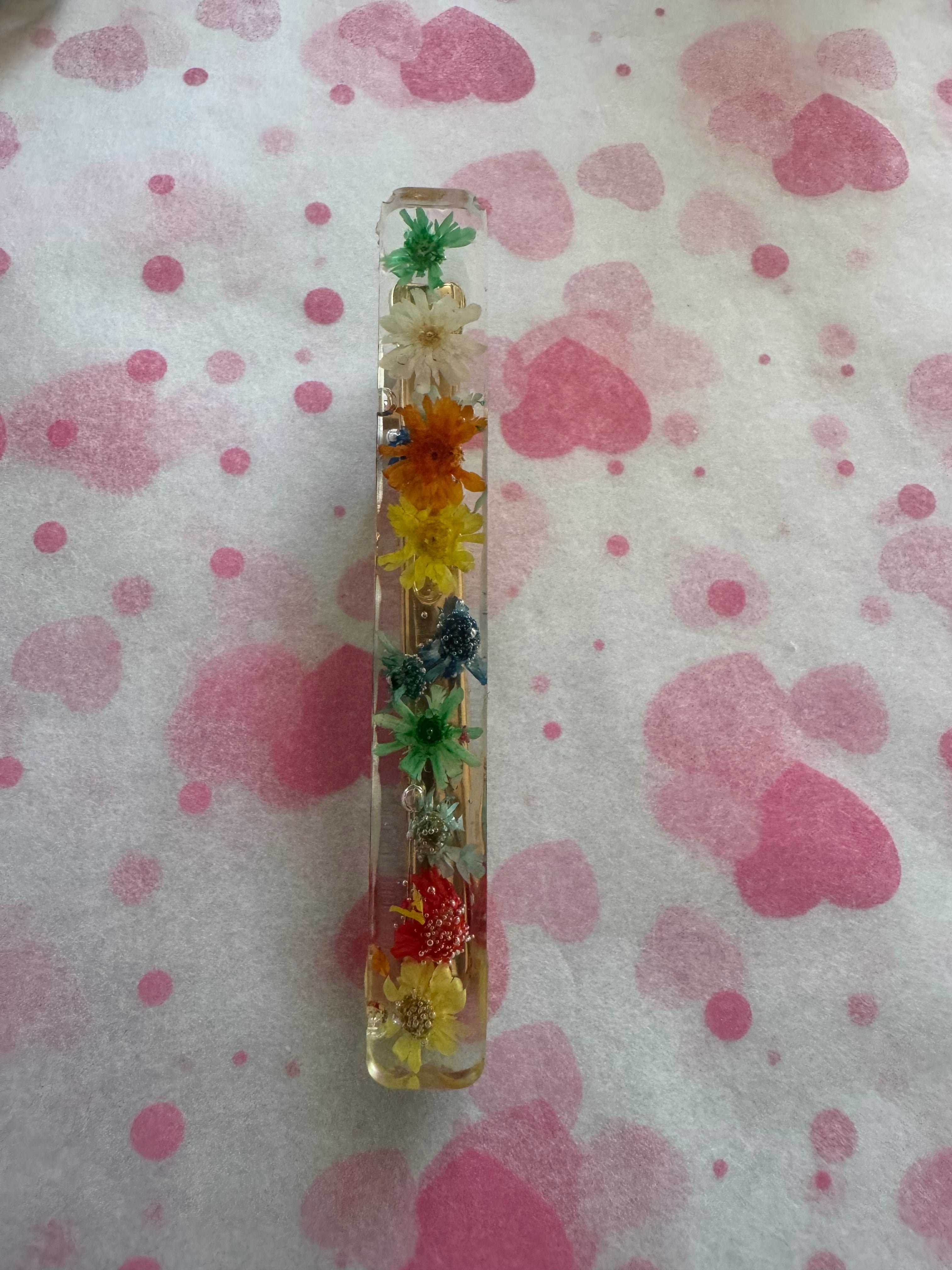 Resin hair clips