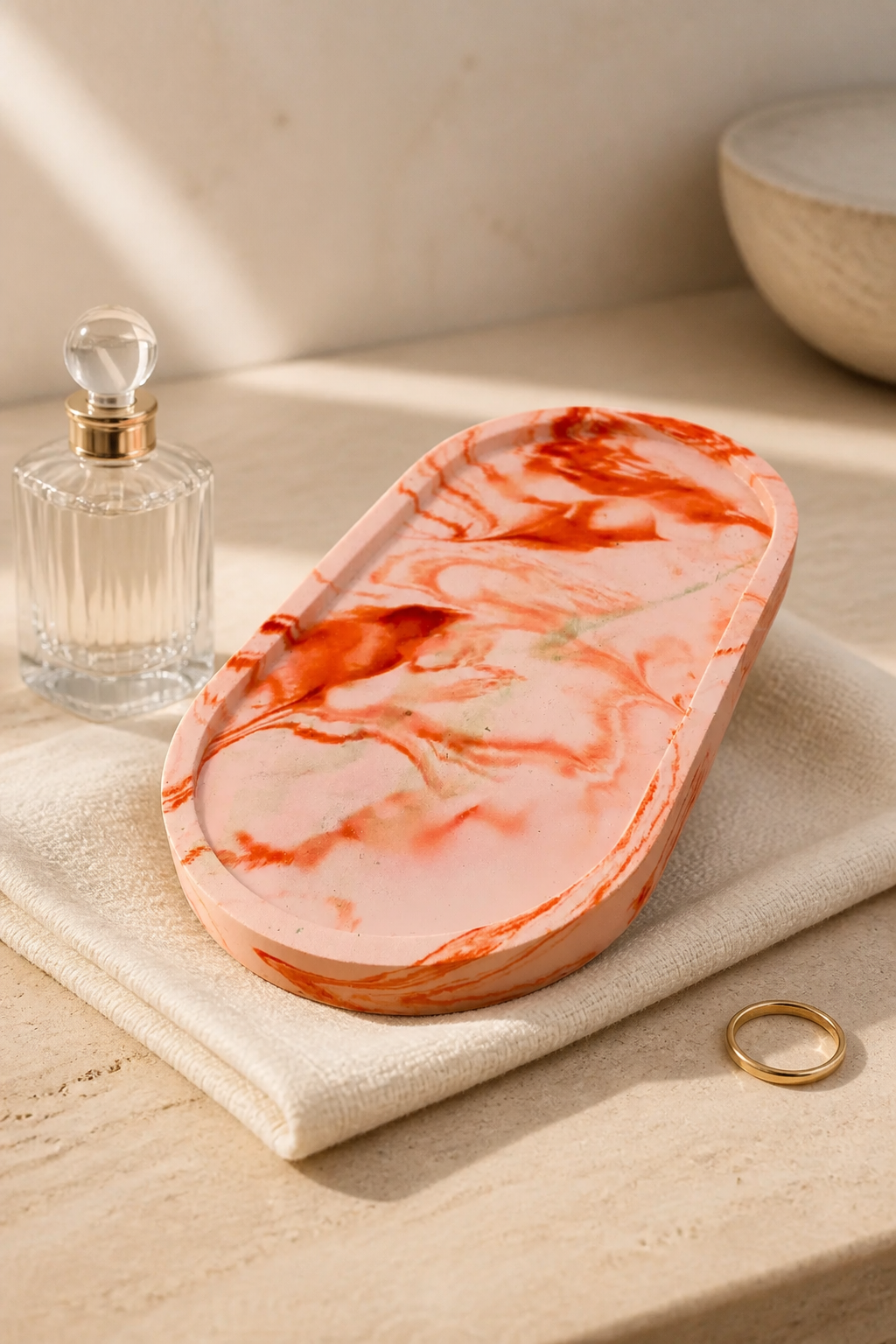 Ecoresin jewellery trays