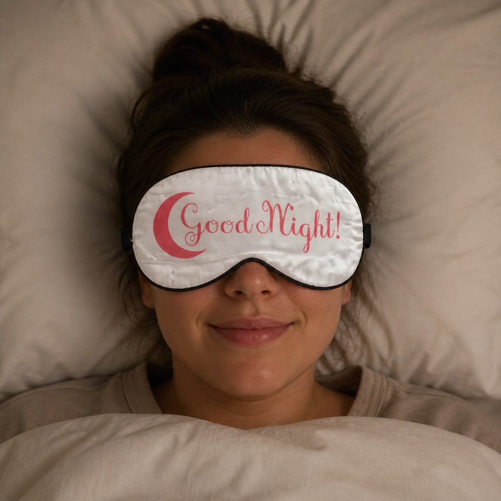 Sublimated eye masks