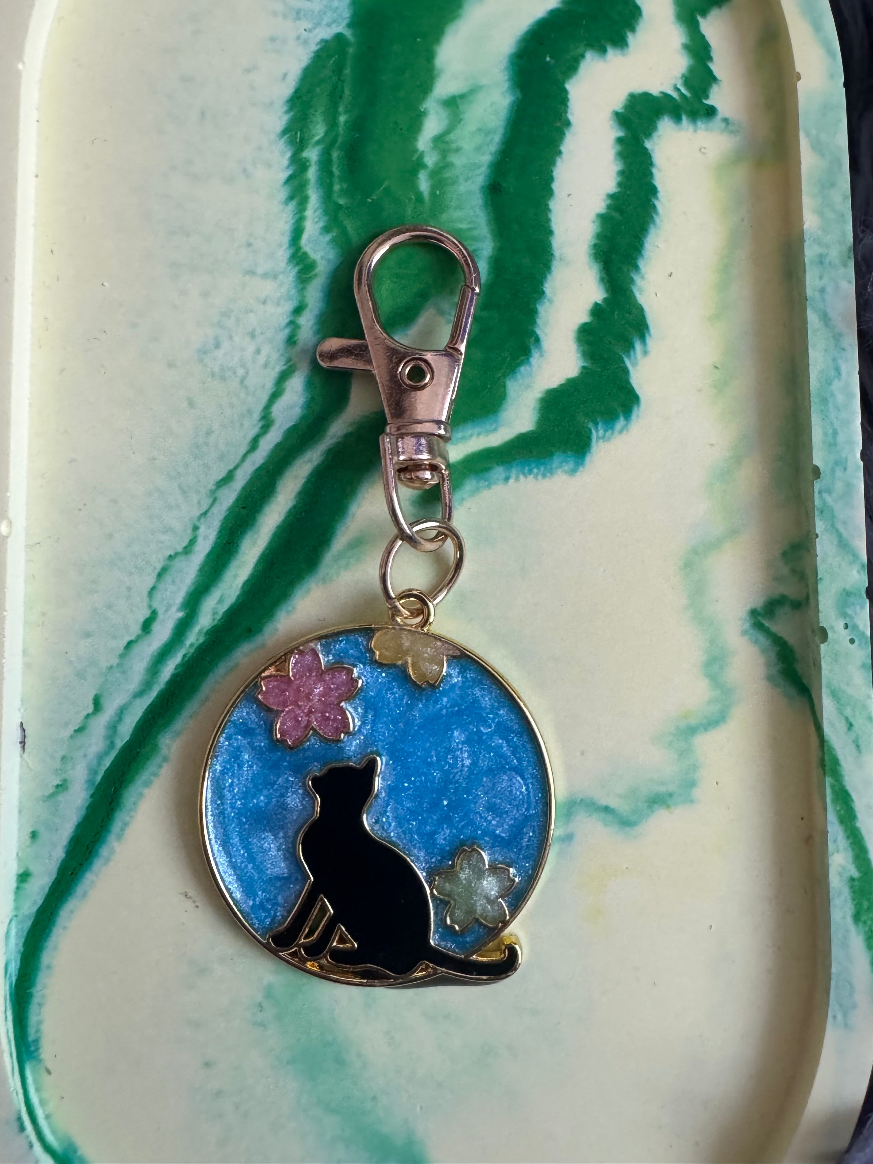 Metal bezel keyrings