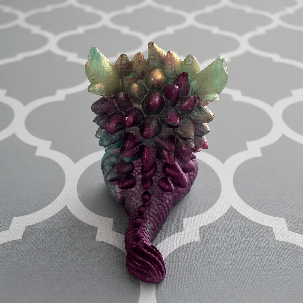 Small resin dragon figure