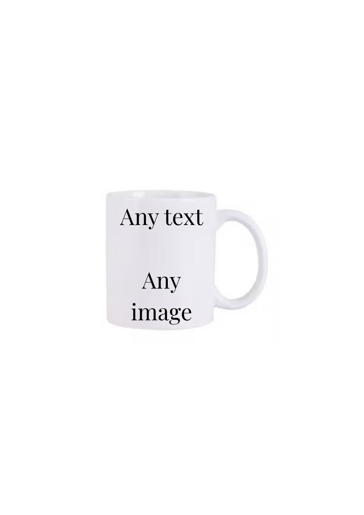 Personalised sublimated mugs with matching coaster, perfect gift set