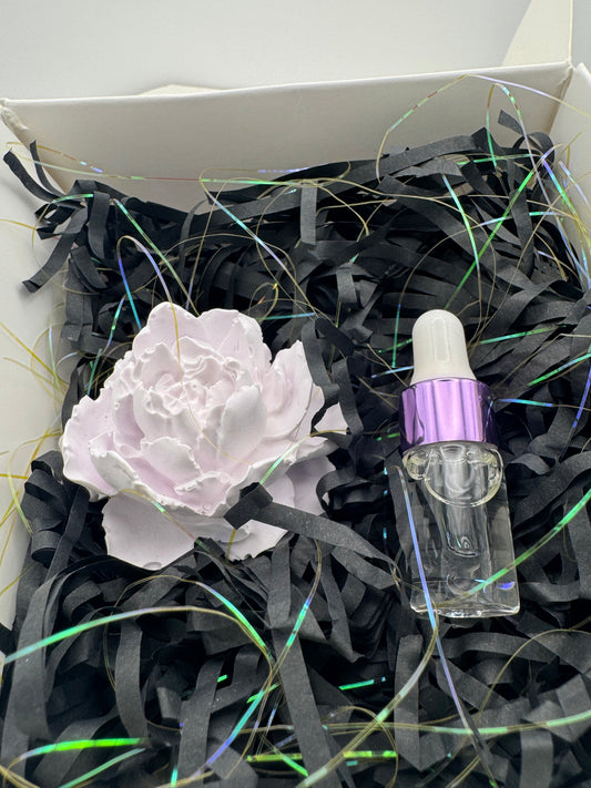 Resincrete Aroma stone, with vanilla and coconut fragrance oil