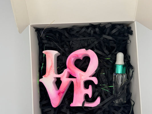 Resincrete Aroma stone, with vanilla and coconut fragrance oil