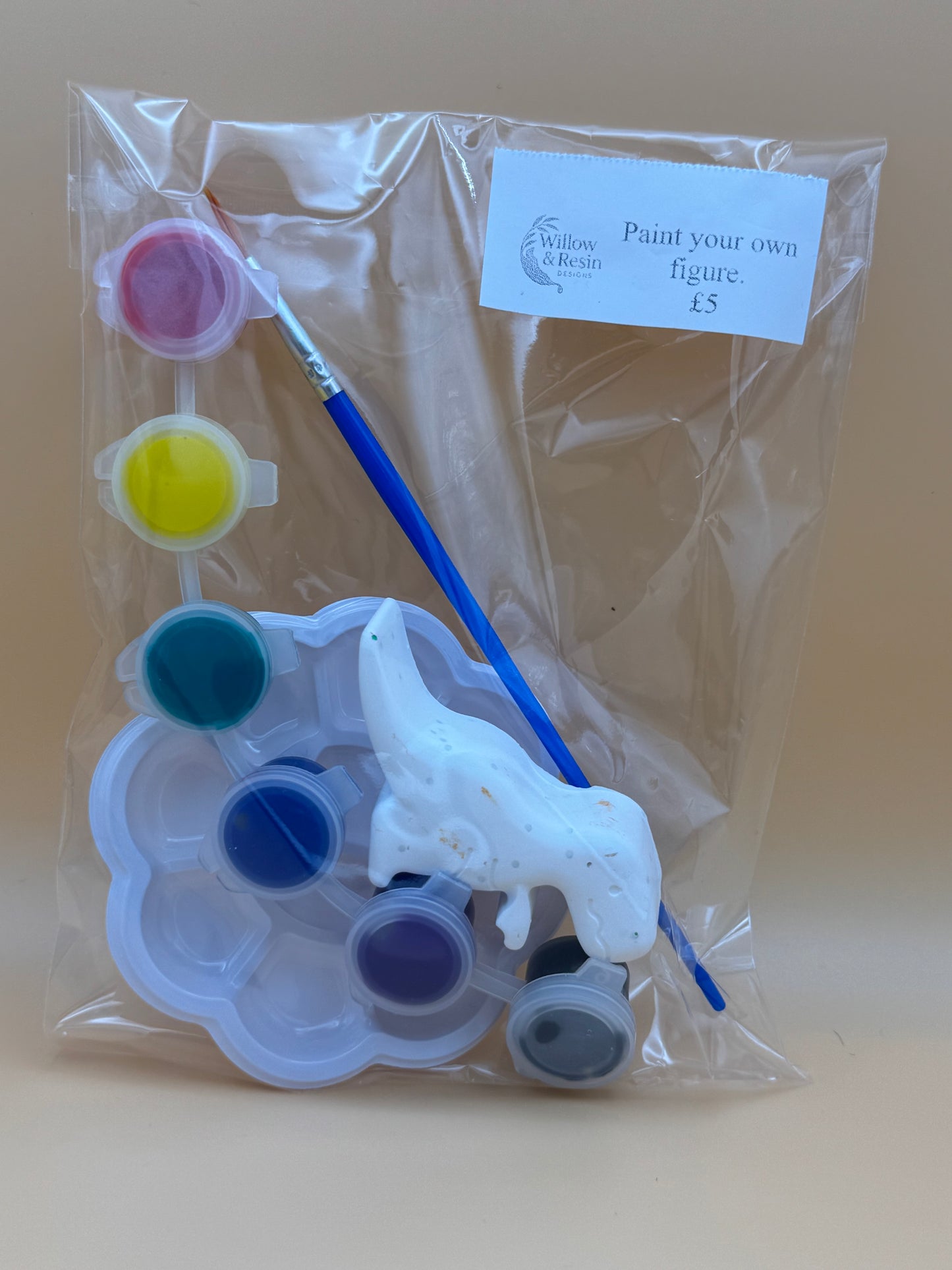DIY Paint your own figure craft set