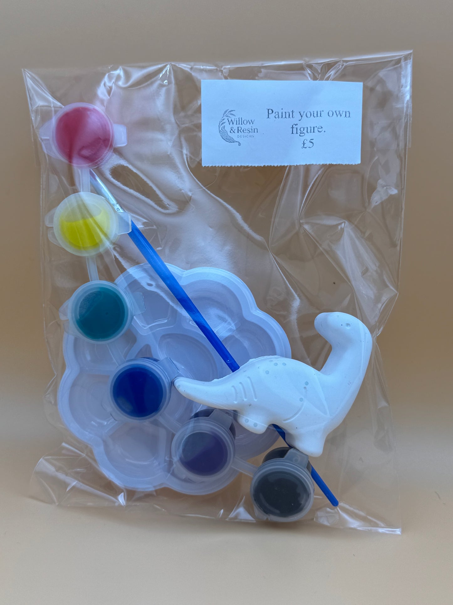 DIY Paint your own figure craft set