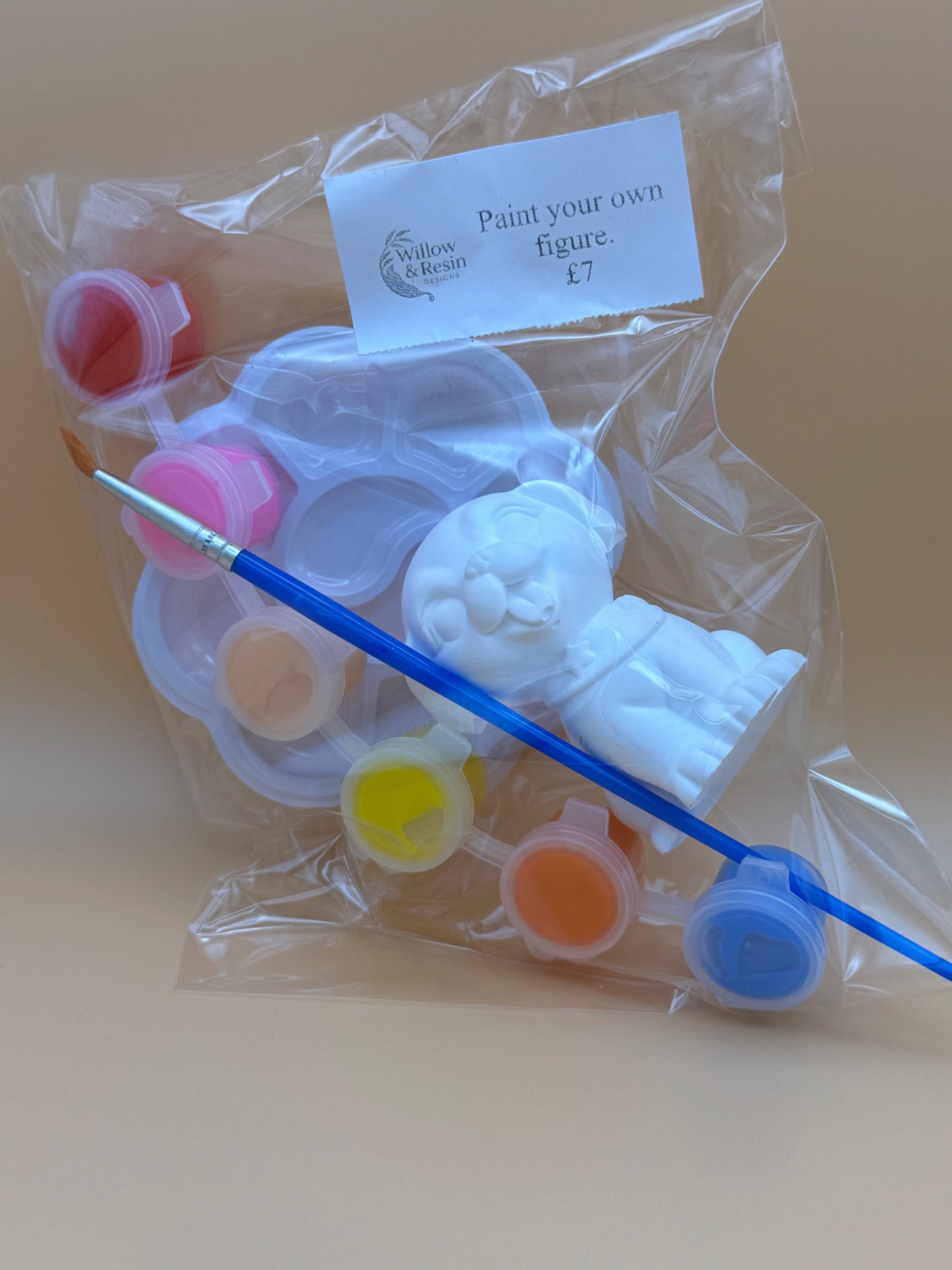 DIY Paint your own figure craft set