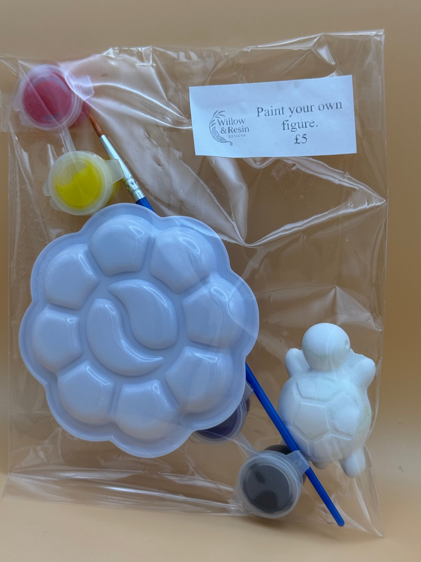 DIY Paint your own figure craft set