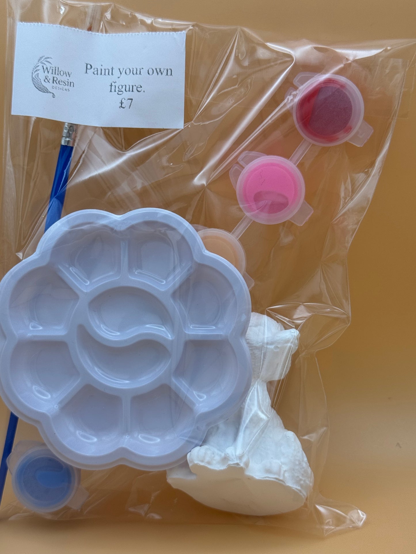 DIY Paint your own figure craft set