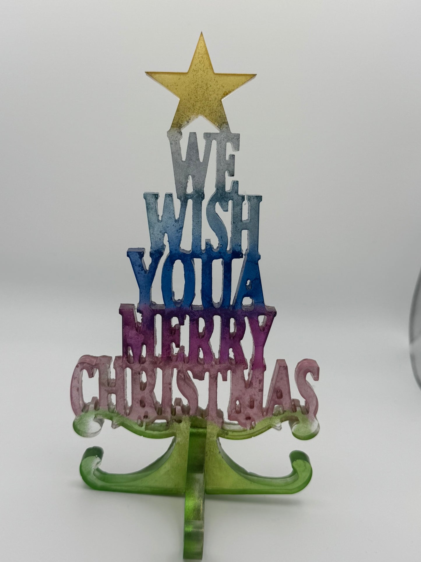 We Wish You A Merry Christmas ornament