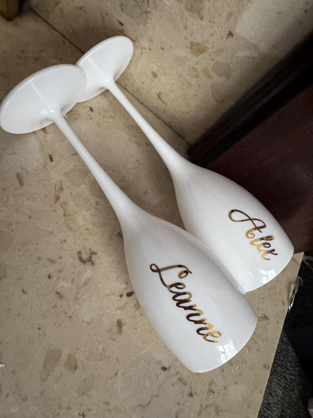 Personalised prom party glasses