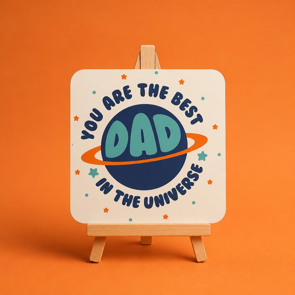 Dad coasters, ideal for Father’s Day